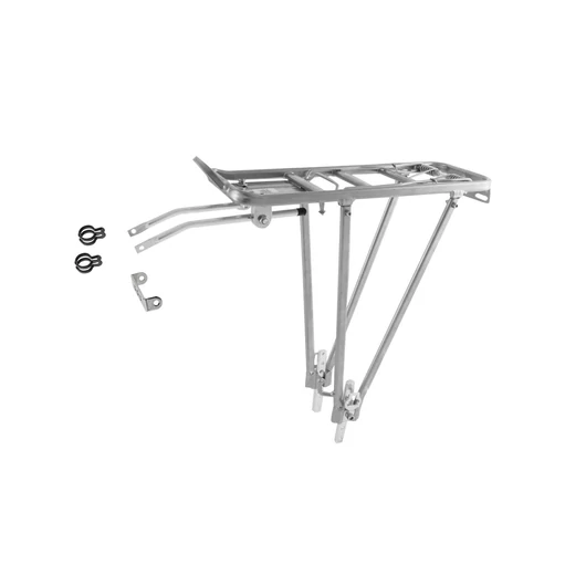 CSOMAGTARTÓ 24"-28" ALU ÁLL M-WAVE EZÜST CSOMAGTARTÓ