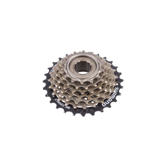 RACSNI 7-ES 14-28T INDEXES SHIMANO MF-TZ500 BARNA / FEKETE HAJTÁS