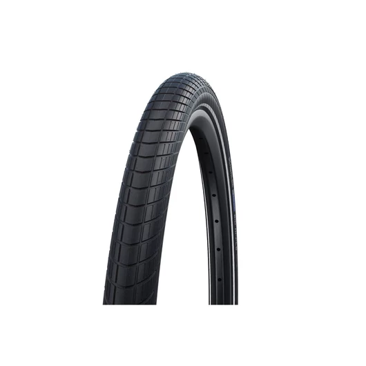 GUMIKÖPENY 20X2,00 (50-406) SCHWALBE BIG APPLE HS430 FEKETE REFLEXCSÍKOS KÜLSŐ GUMI