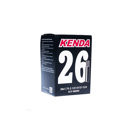 26X1,75-2,125 TÖM (47/57-559) KENDA AV - 48MM DOBOZOS TÖMLŐ