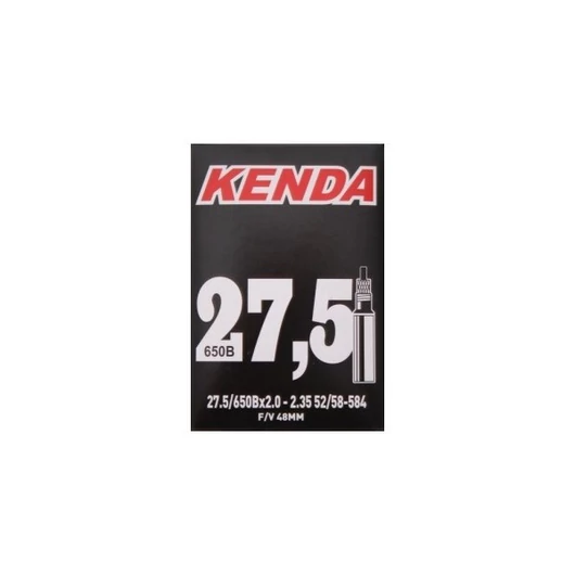 27,5X1,75-2,125 TÖM (47/57-584 KENDA FV - 48MM DOBOZOS TÖMLŐ