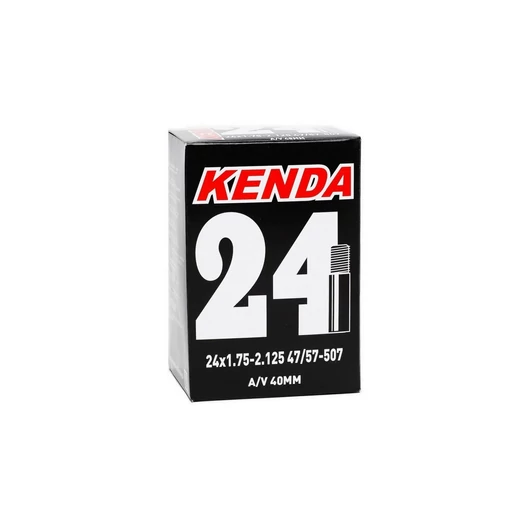 24X1,75-2,125 TÖM (47/57-507) KENDA AV - 40MM DOBOZOS TÖMLŐ
