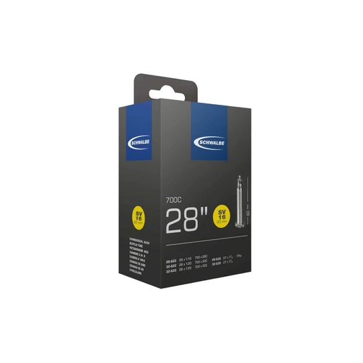 TÖM 27X1-1/4 (28/32-622/630) SCHWALBE SV16 - 60MM DOBOZOS TÖMLŐ