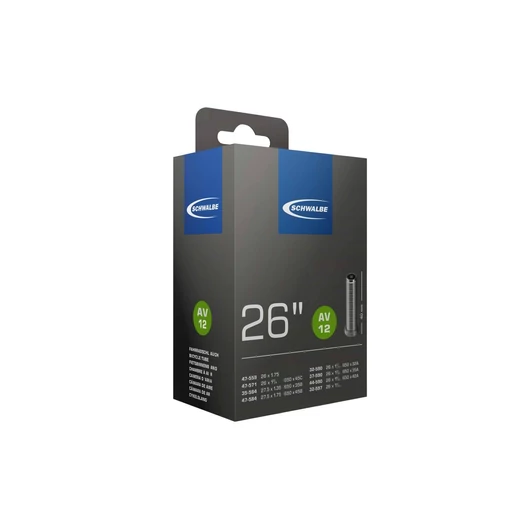 TÖM 26X1-3/8 (584/590/597) SCHWALBE AV12 - 40MM DOBOZOS TÖMLŐ