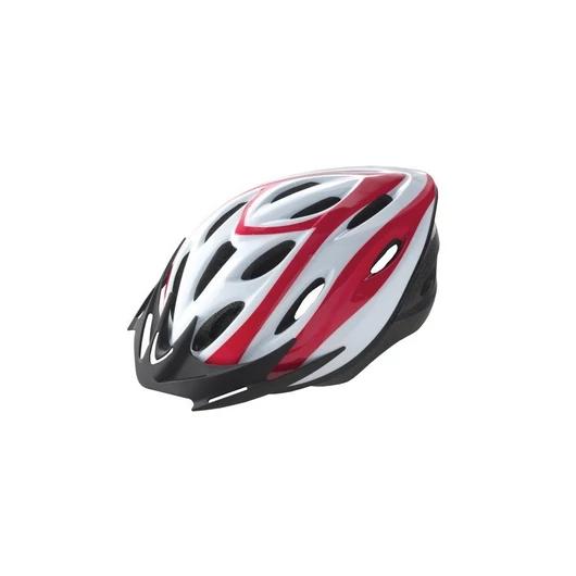 SISAK FELNŐTT M 54-58CM BTA RIDER FEHÉR / PIROS RUHÁZAT