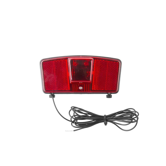 LÁMPA HÁTSÓ DINAMÓS 2 LED CSOMAGTARTÓRA (VEZETÉKKEL) PIROS VILÁGÍTÁS