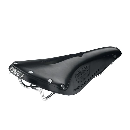 BROOKS NYEREG B17 CARVED FEKETE B211IL A07202 NYEREG