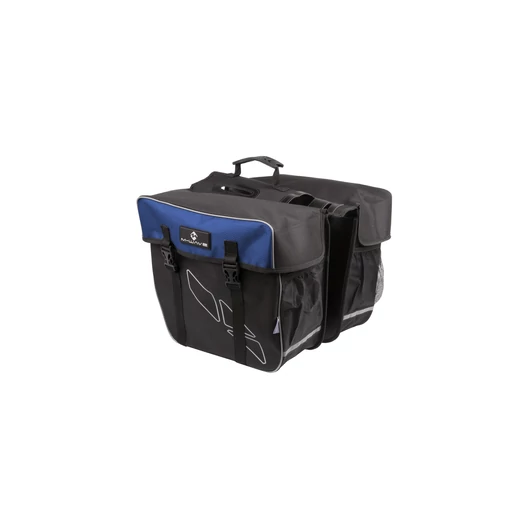 TÁSKA TÚRA 2 RÉSZES 30L M-WAVE AMSTERDAM DOUBLE FEKETE / KÉK TÁSKA