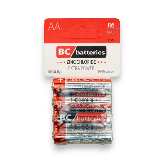 ELEM BC R6 CERUZA FÉLTARTÓS EXTRA POWER 1,5V (CSE.: 4DB/BLISZTER) KIEGÉSZÍTŐK