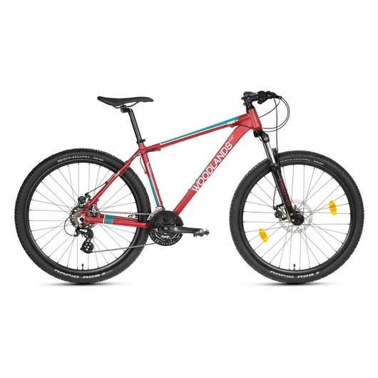 WOODLANDS PRO 27,5/18 MOUNTAIN BIKE 1.1 21SP MATT BORDÓ YS7405 MTB KERÉKPÁR