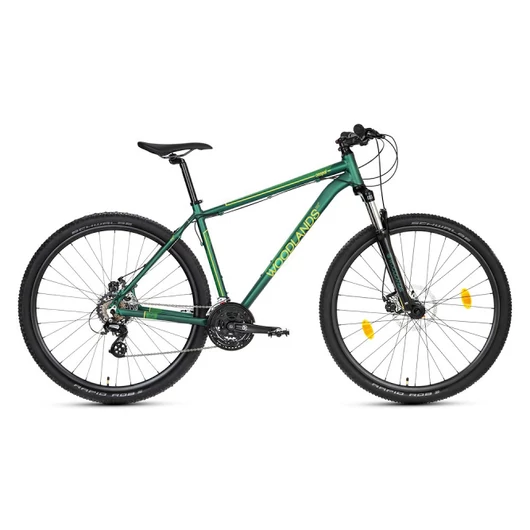 WOODLANDS PRO 29/20 MOUNTAIN BIKE 1.1 21SP MATT ZÖLD YS7935 MTB KERÉKPÁR