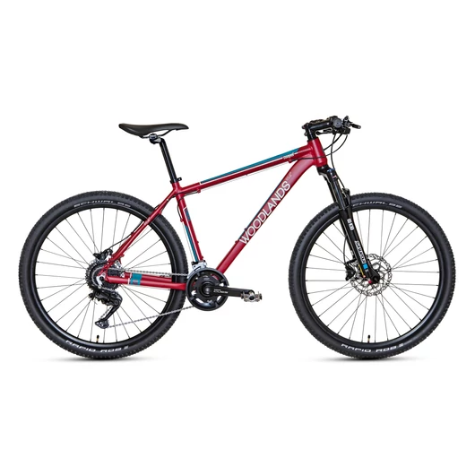 WOODLANDS PRO CUES 27,5/18 MOUNTAIN BIKE 2.1 18SP MATT BORDÓ YS7405 MTB KERÉKPÁR