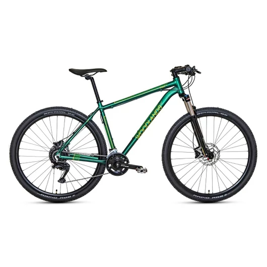 WOODLANDS PRO CUES 29/19 MOUNTAIN BIKE 2.1 18SP MATT ZÖLD YS7935 MTB KERÉKPÁR