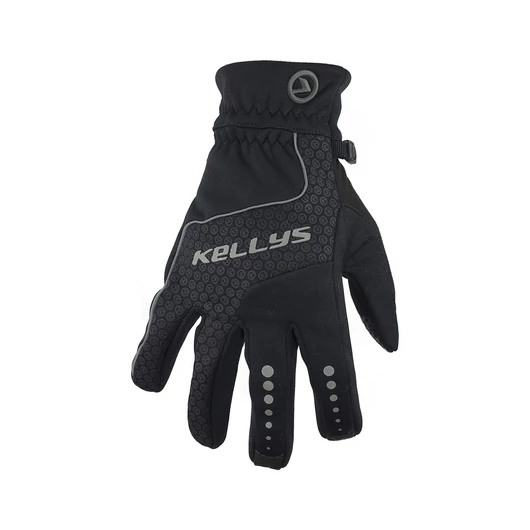 TÉLI KESZTYŰ KELLYS COLDBREAKER, FEKETE, XXL RUHÁZAT