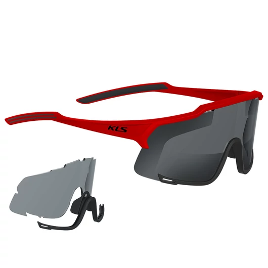 SZEMÜVEG KELLYS DICE PHOTOCHROMIC, SHINY RED RUHÁZAT