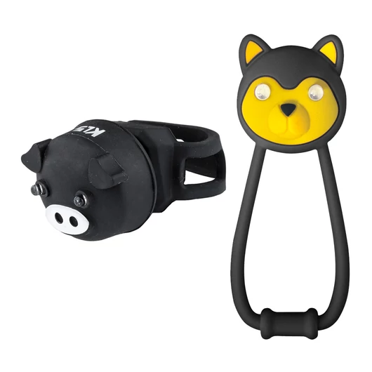 LÁMPA SZETT KLS ANIMAL, BLACK VILÁGÍTÁS
