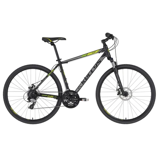 KELLYS CLIFF 70 BLACK GREEN S CROSS KERÉKPÁR