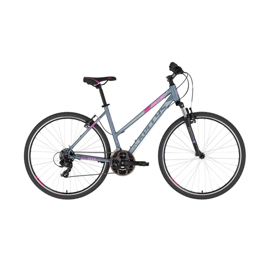 KELLYS CLEA 10 GREY PINK M CROSS KERÉKPÁR