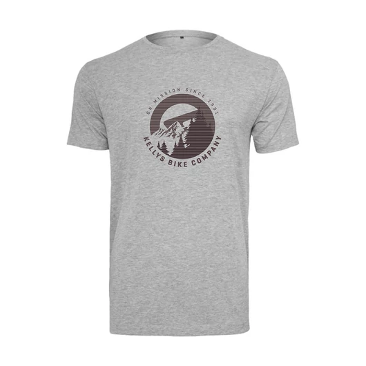 PÓLÓ KELLYS BADGE KRÁTKÝ RUKÁV HEATHER GREY - XL RUHÁZAT