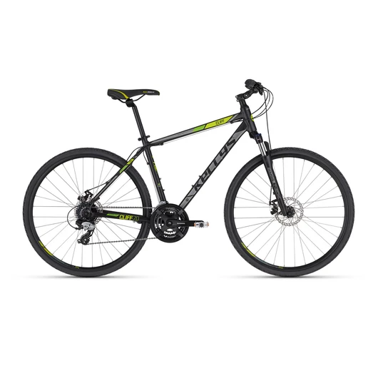 KELLYS CLIFF 70 BLACK GREEN XL CROSS KERÉKPÁR