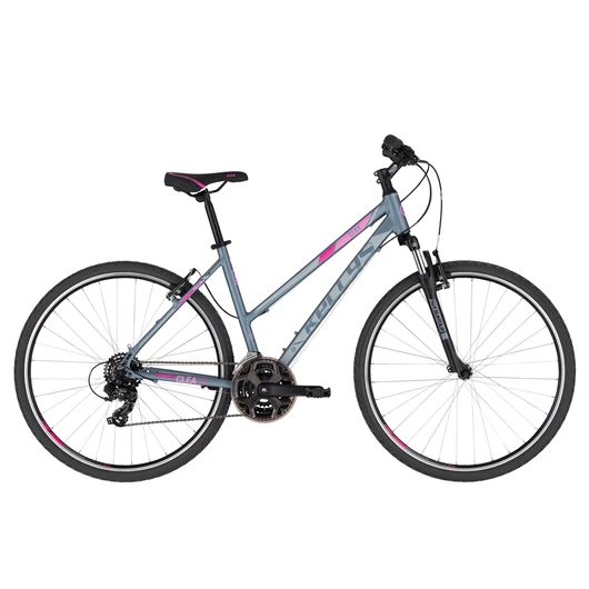 KELLYS CLEA 10 GREY PINK S CROSS KERÉKPÁR