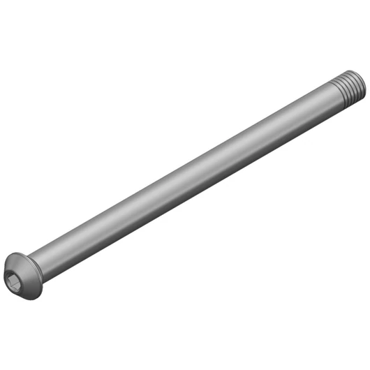 REAR AXLE WITHOUT LEVER, W/O NUT, TOTAL LENGTH 181 MM (CONE HEAD) ALKATRÉSZ