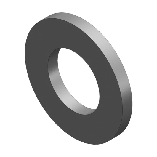 W_1437 - WASHER_DIN 125A_M5 PA (BLACK PLASTIC) ALKATRÉSZ