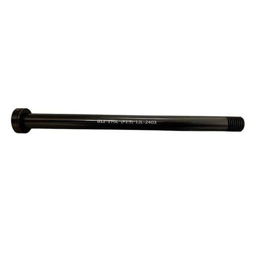 HÁTSÓ AGY TENGELY QR AXLE QR 170MM, ANODIZED BLACK ALKATRÉSZ