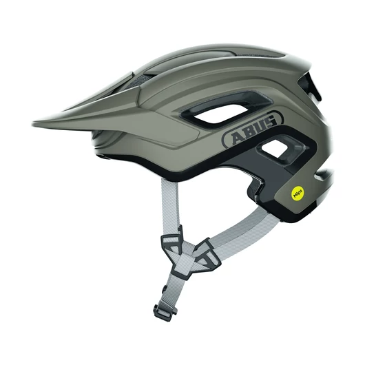 ABUS kerékpáros sport sisak Cliffhanger MIPS, In-Mold, dust grey, L (57-61 cm) SISAK