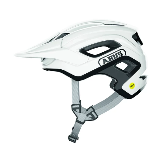 ABUS kerékpáros sport sisak Cliffhanger MIPS, In-Mold, alpine white, M (54-58 cm) SISAK