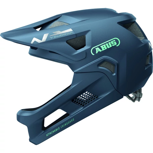 ABUS kerékpáros gyerek sisak Youdrop FF, midnight blue S (48-55 cm) SISAK