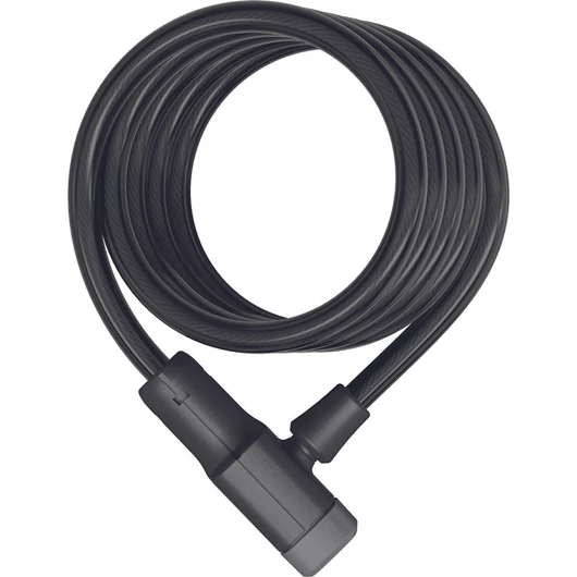 ABUS spirál lakat Primo 5510K/180, fekete (14245 cikkszámú - 5510K/180 helyettesítő) LAKAT