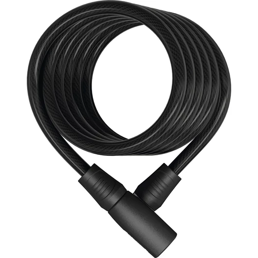 ABUS spirál lakat Star 4508K/150, fekete LAKAT