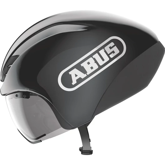 ABUS kerékpáros időfutam sisak GameChanger TT 1.1, In-Mold, shiny black, S (51-55 cm) SISAK