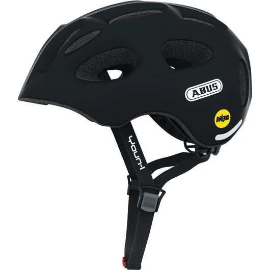 ABUS kerékpáros gyerek sisak Youn-I MIPS, In-Mold, velvet black, M (52-57 cm) SISAK