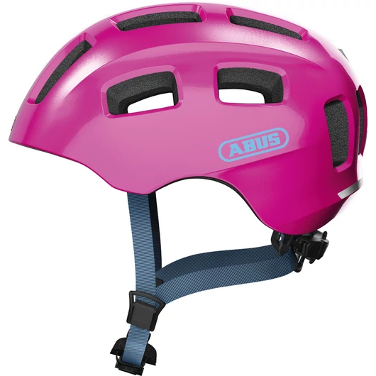 ABUS kerékpáros gyerek sisak Youn-I 2.0, In-Mold, sparkling pink, S (48-54 cm) SISAK