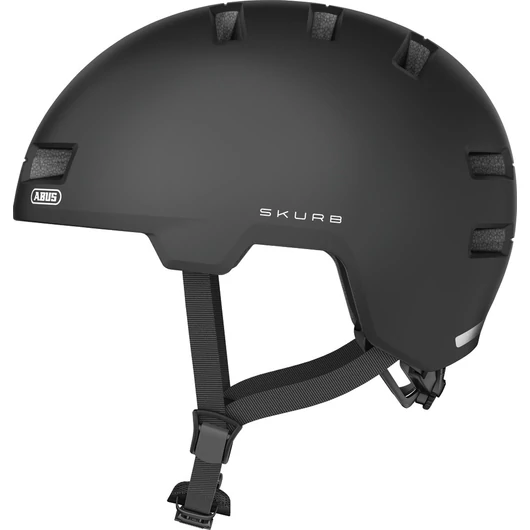 ABUS kerékpáros városi sisak Skurb, ABS, titan, S (52-56 cm) SISAK