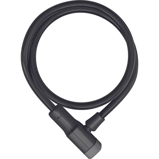 ABUS kábel lakat Primo 5410K/85, fekete (16509 / 16510 cikkszámú - 5412K/85 helyettesítő) LAKAT