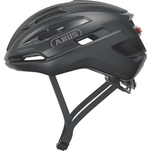 ABUS kerékpáros sport gravel sisak Taipan LED, In-Mold, velvet black, L (57-61 cm) SISAK
