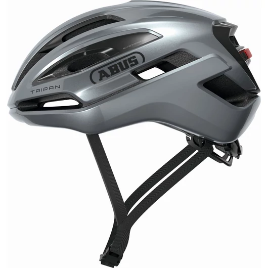 ABUS kerékpáros sport gravel sisak Taipan LED, In-Mold, graphite silver, M  (54-58 cm) SISAK