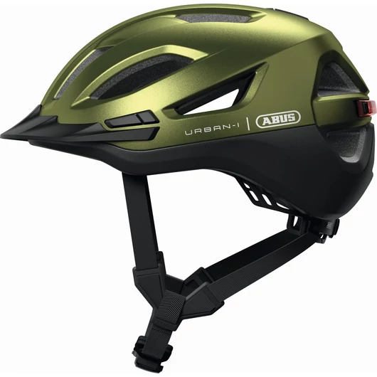 ABUS kerékpáros városi sisak Urban-I 4.0 ACE, In-Mold, pepper green, M (54-58 cm) SISAK