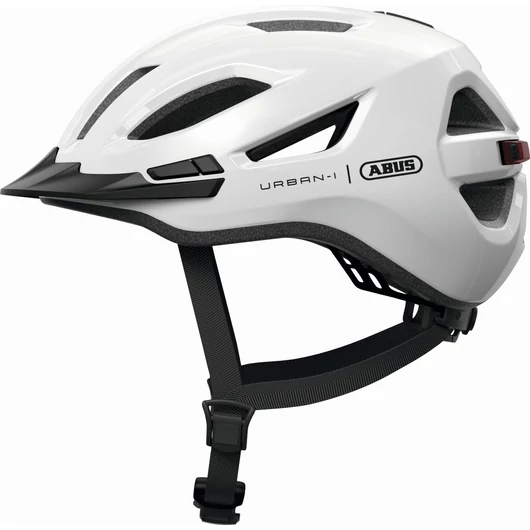 ABUS kerékpáros városi sisak Urban-I 4.0, In-Mold, shiny white, L (57-61 cm) SISAK