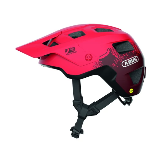 ABUS kerékpáros sport sisak MoDrop MIPS, In-Mold, Valais, M (54-58 cm) SISAK