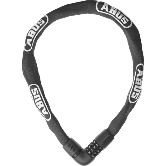 ABUS láncos lakat számzárral Tresor 6807C/110, fekete (7mm) LAKAT