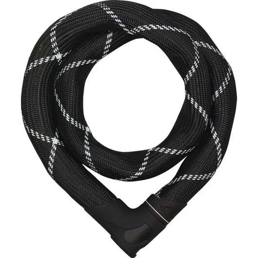 ABUS láncos lakat Iven Chain 8210/85, fekete LAKAT