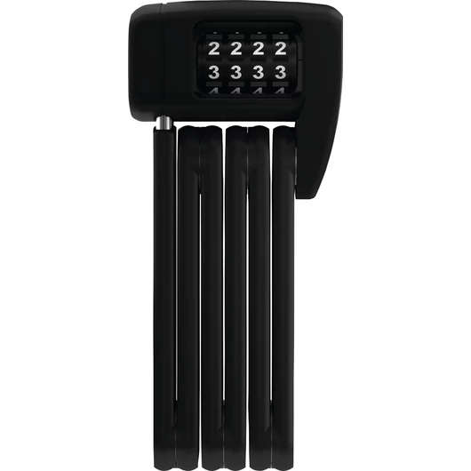 ABUS hajtogatható lakat számzárral BORDO Lite Mini 6055C/60, fekete LAKAT