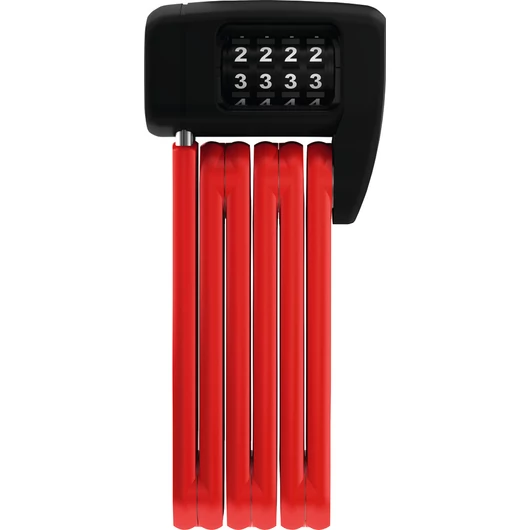 ABUS hajtogatható lakat számzárral BORDO Lite Mini 6055C/60, piros LAKAT