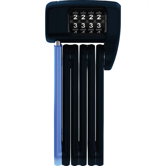 ABUS hajtogatható lakat számzárral BORDO Lite Mini 6055C/60, Movistar Team LAKAT