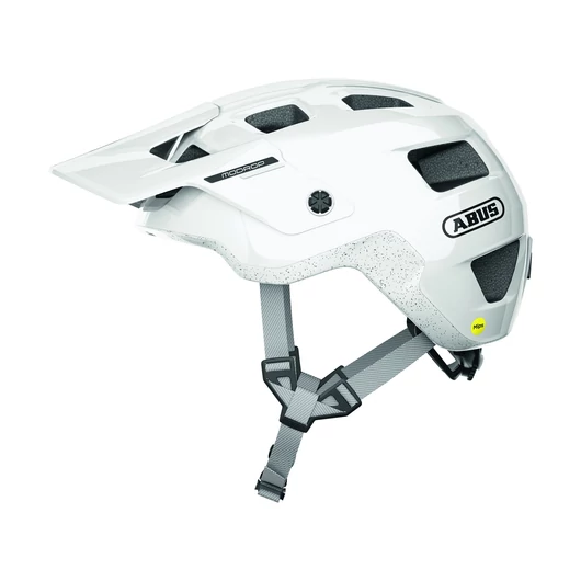 ABUS kerékpáros sport sisak MoDrop MIPS, In-Mold, alpine white, M (54-58 cm) SISAK