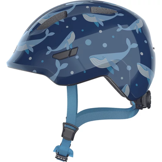 ABUS kerékpáros gyerek sisak Smiley 3.0, In-Mold, blue whale, S (45-50 cm) SISAK